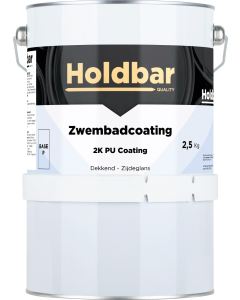 Holdbar Zwembadcoating 2,5 Kg RAL 1014 (outlet)