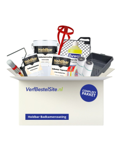 Holdbar Badkamercoating Pakket Complete set Badkamerverf
