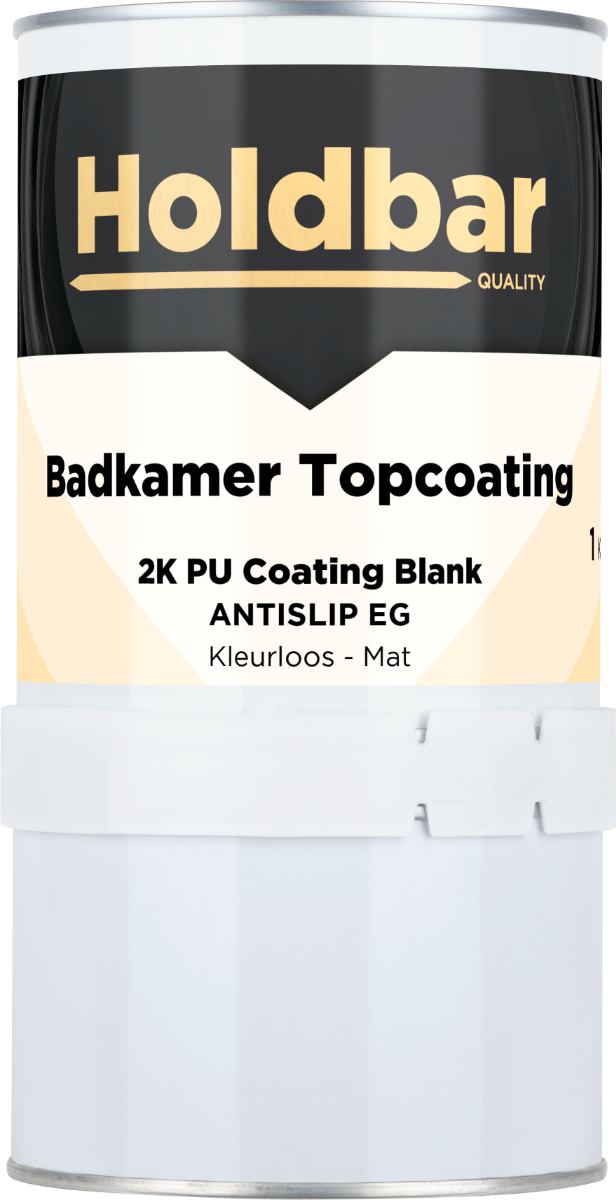 Holdbar 2K Badkamer Topcoating Mat Antislip (Extra Grof) 1 kg