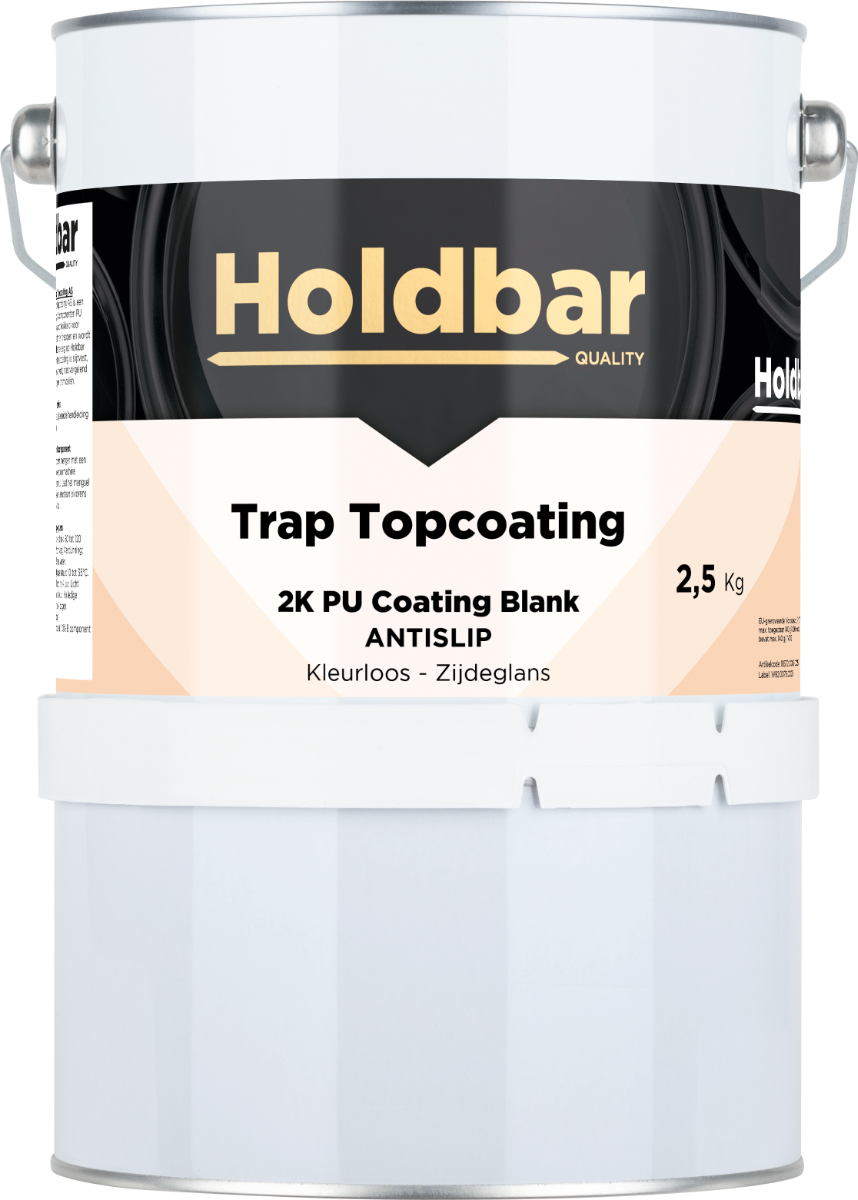 Holdbar Trap Topcoating Antislip Zijdeglans 2,5 Kg