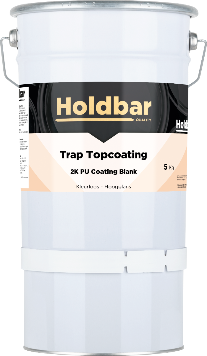 Holdbar Trap Topcoating Hoogglans 5 kg