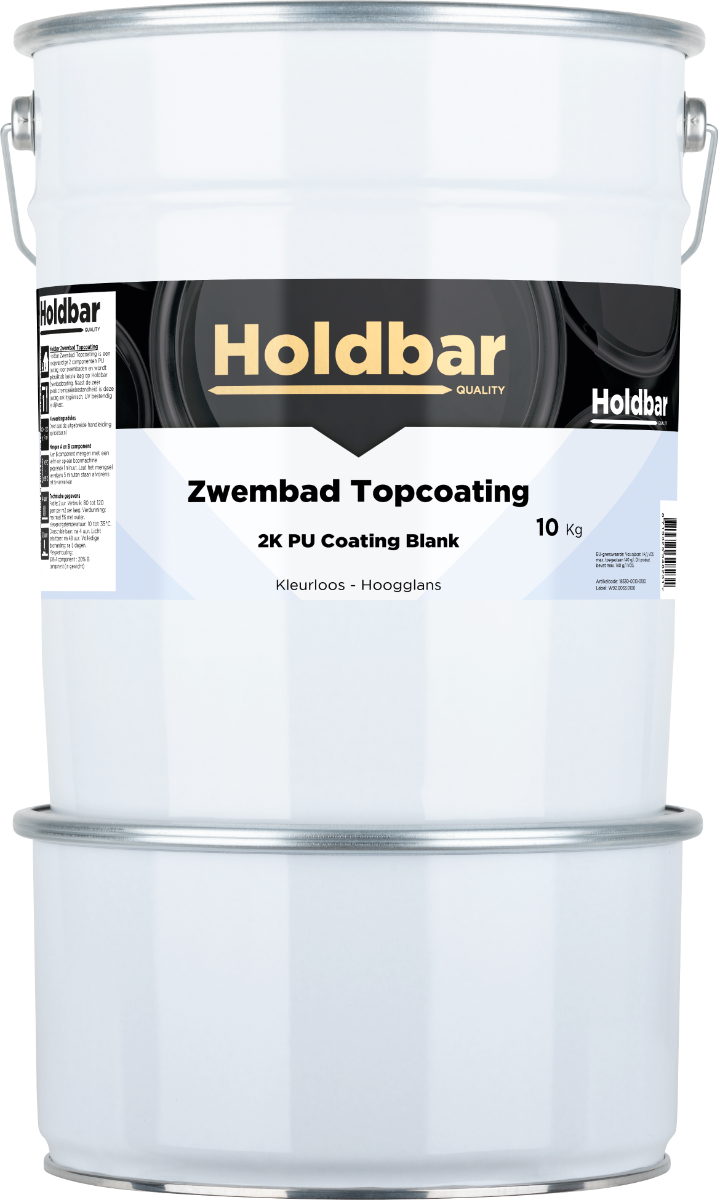 Holdbar Zwembad Topcoating Hoogglans 10 kg