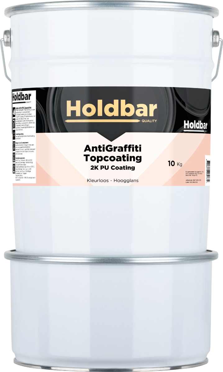 Holdbar Anti Graffiti Topcoating Hoogglans 10 Kg