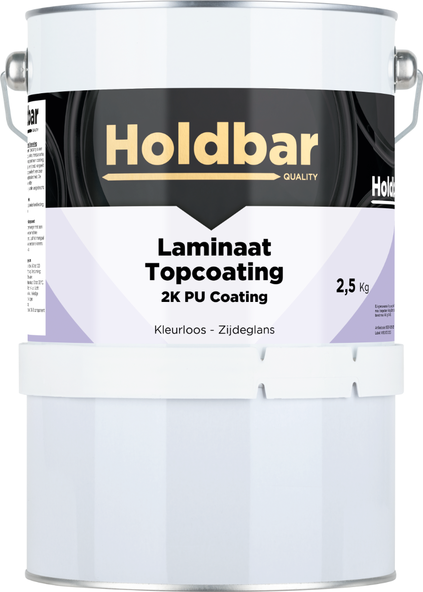 Holdbar Laminaat Topcoating Zijdeglans 2,5 Kg