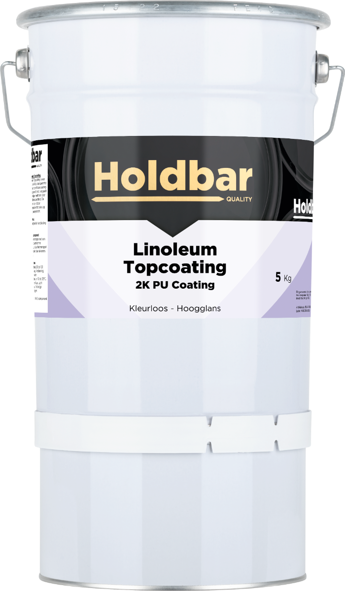 Holdbar Linoleum Topcoating Hoogglans 5 Kg