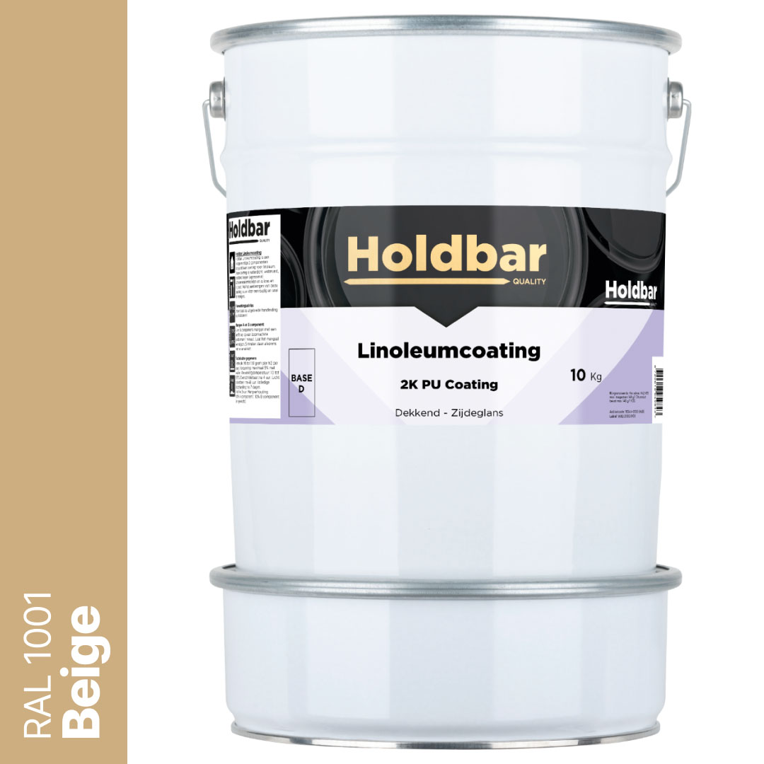 Holdbar Linoleumcoating Beige (RAL 1001) 10 Kg