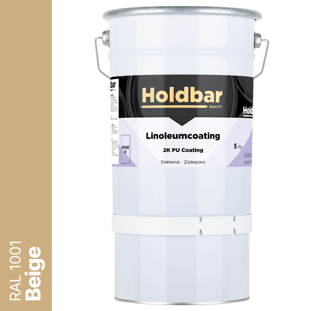 Holdbar Linoleumcoating Beige (RAL 1001) 5 Kg
