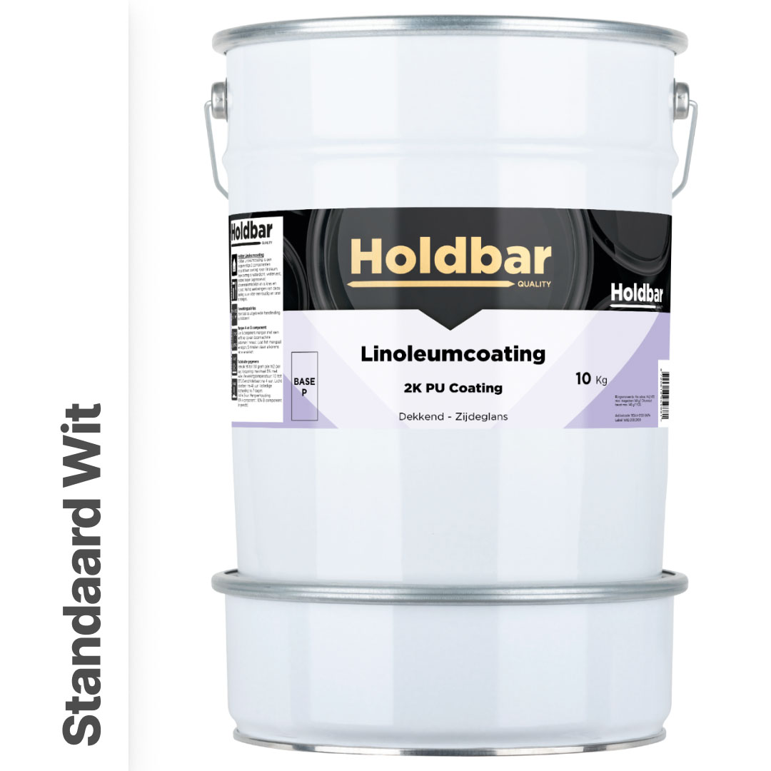 Holdbar Linoleumcoating Wit (Witste kleur) 10 Kg
