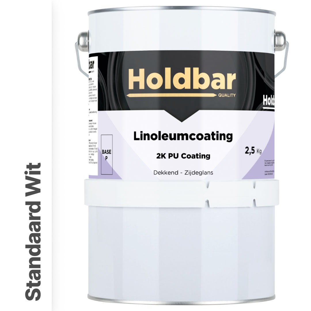 Holdbar Linoleumcoating Wit (Witste kleur) 2,5 Kg