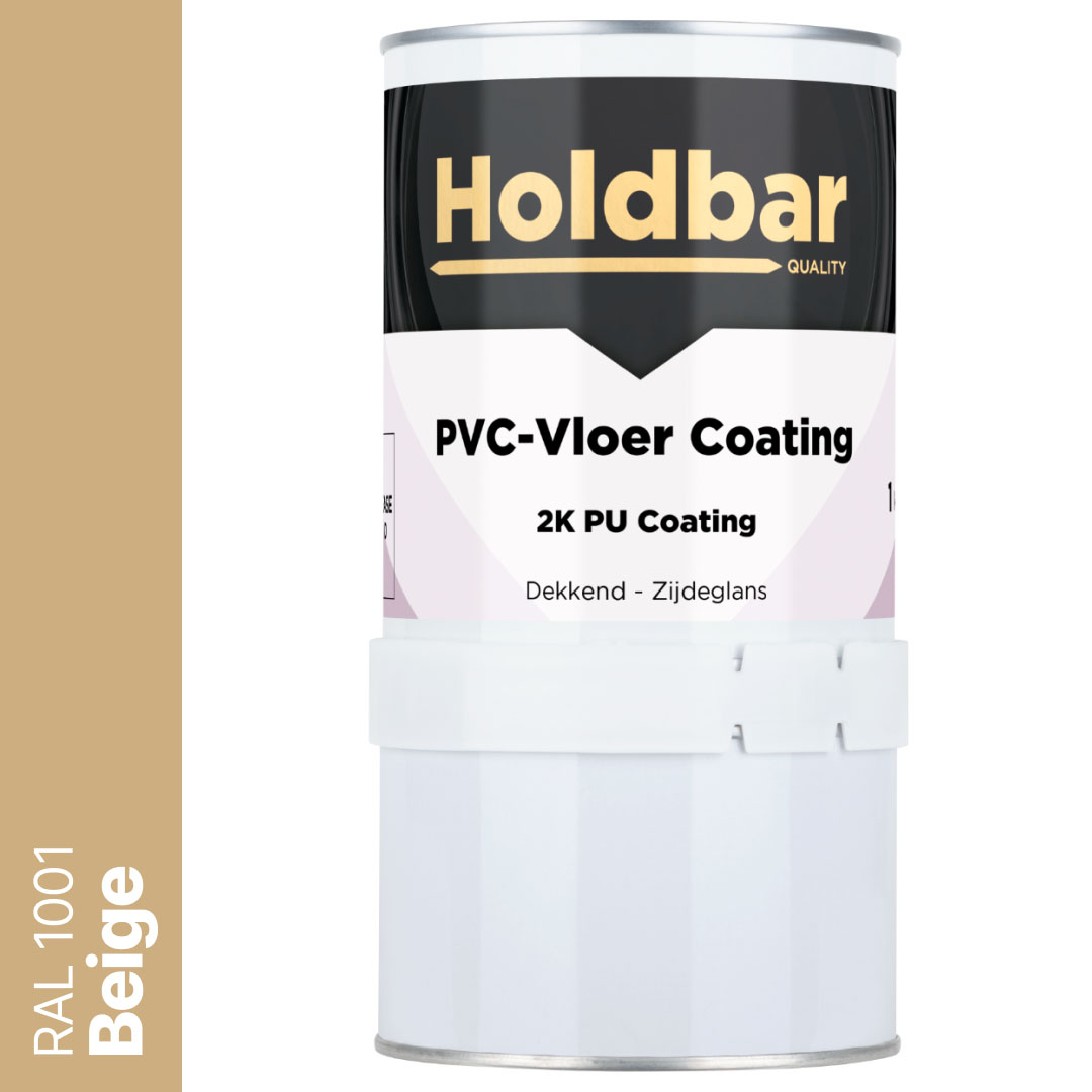 Holdbar PVC-Vloer Coating Beige (RAL 1001) 1 Kg