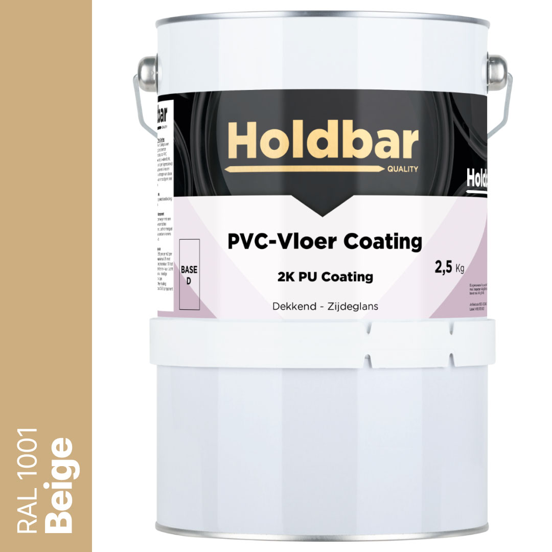 Holdbar PVC-Vloer Coating Beige (RAL 1001) 2,5 Kg