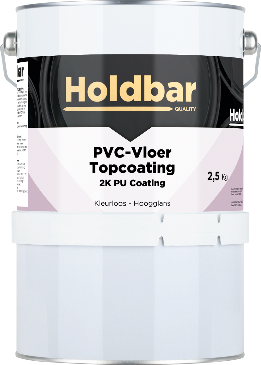 Holdbar PVC-Vloer Topcoating Hoogglans 2,5 Kg