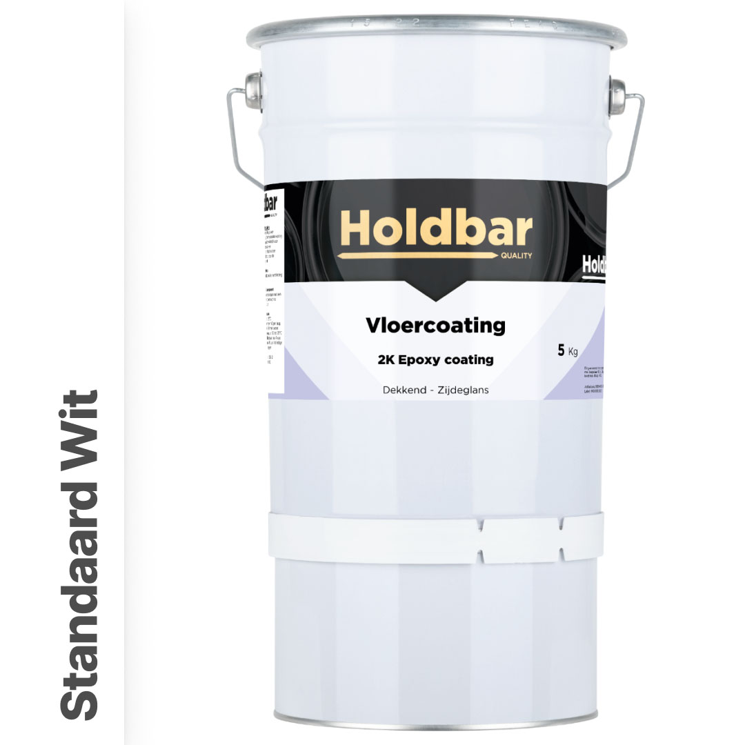 Holdbar Vloercoating Standaard Wit 5 kg afbeelding 1