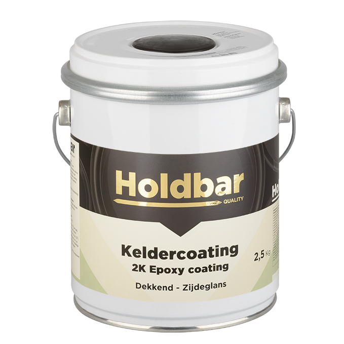 Holdbar Keldercoating Donkergrijs (RAL 7011) 2,5 kg