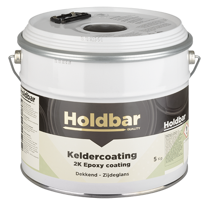 Holdbar Keldercoating Donkergrijs (RAL 7011) 5 kg