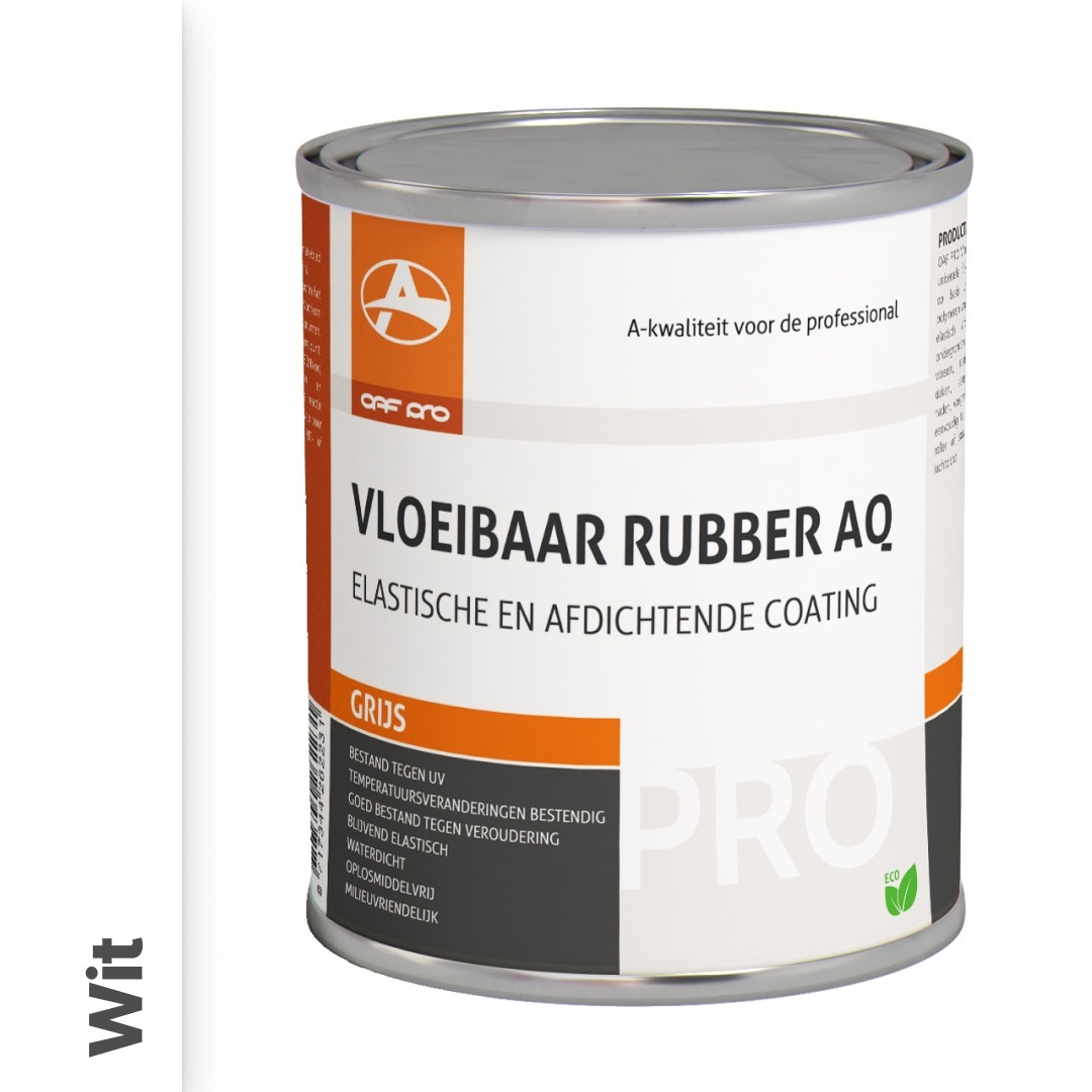 OAF PRO Vloeibaar Rubber AQ Wit 750 ml afbeelding 1