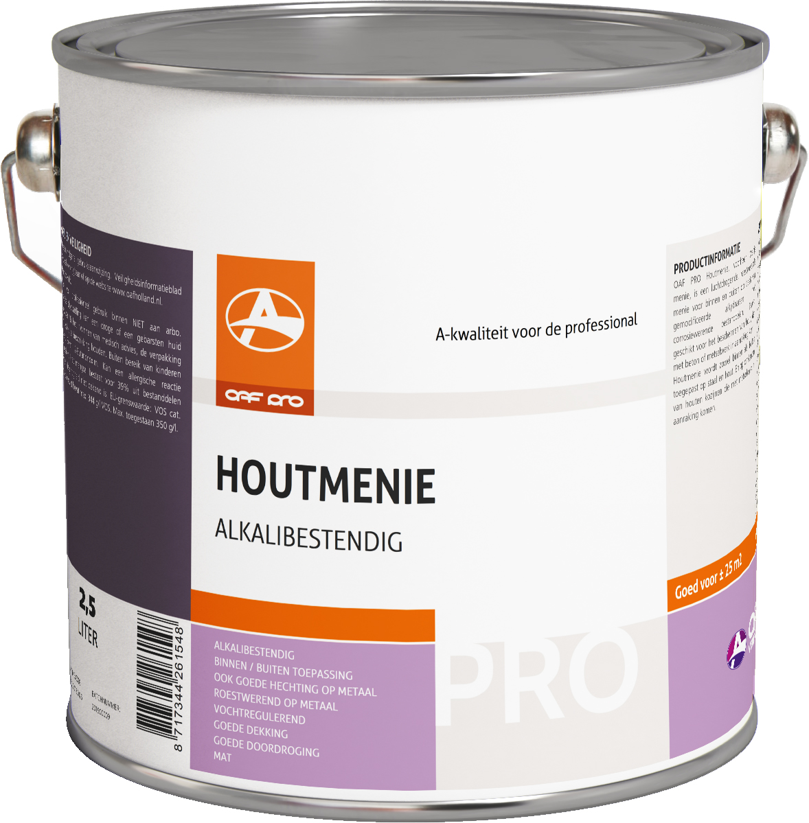 OAF PRO Houtmenie (OAF Oranjemenie) 2,5 liter