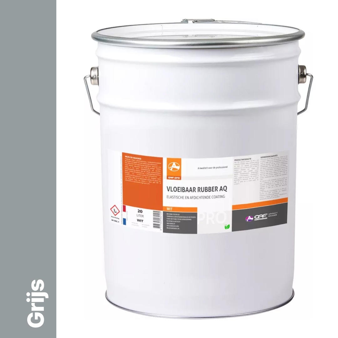 OAF PRO Vloeibaar Rubber AQ Grijs 20 liter